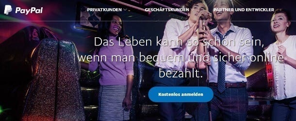 Paypal ist bekanntester eWallet-Anbieter