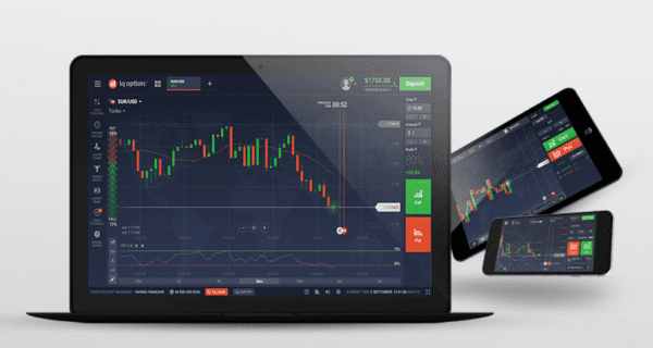 IQ Option Handelplattform