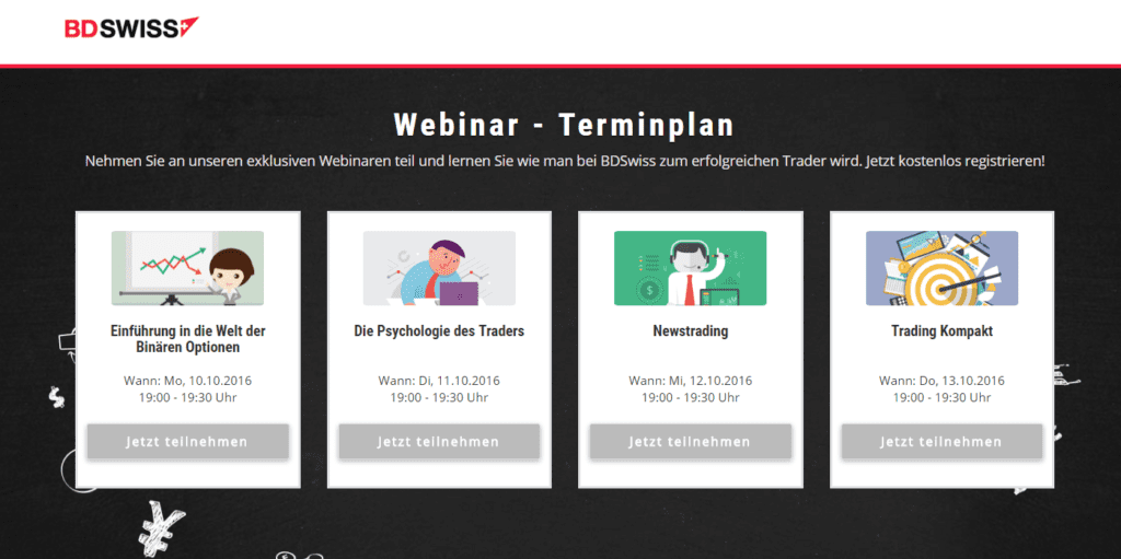 BDSwiss Webinar