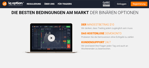 Binäre Optionen ab 1 Euro