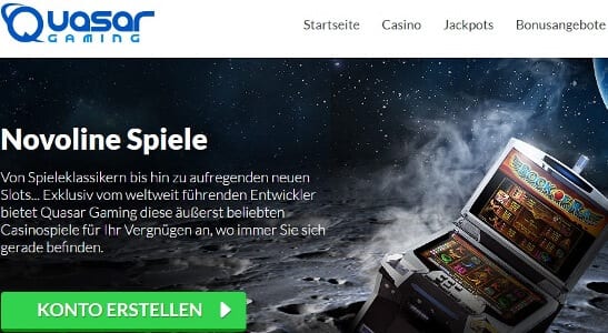 Attraktive Novoline Games bei Quasar Games