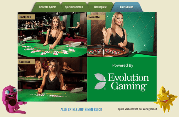 DrückGlück Casino PayPal Test kann bei Spielauswahl überzeugen
