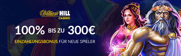 William Hill Bonus für Neukunden
