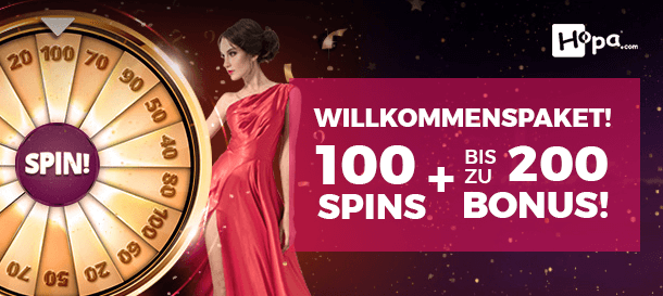 Hopa Casino Bonus für Neukunden