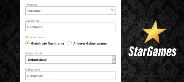 Stargames Casino Registrierung