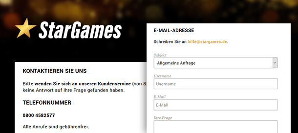 Stargames Casino Kundenservice