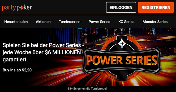 PartyPoker Power Series 