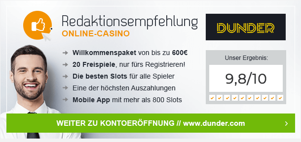 Redaktionsempfehlung Dunder