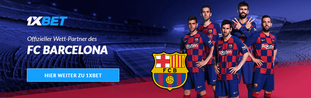 1XBET und FC BARCELONA