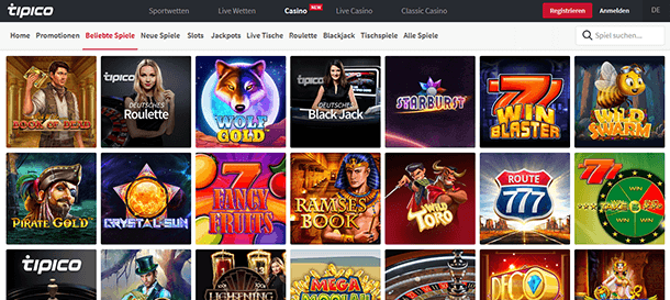 tipico casino bonus codes