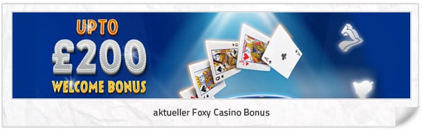 Foxy Casino Bonus