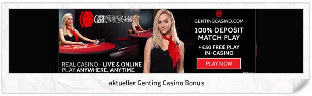 Genting Casino Bonus