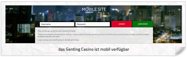 Genting Casino App