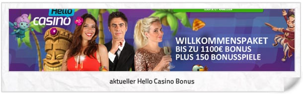 Hello Casino Bonus