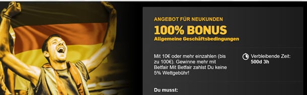 betfair Bonus