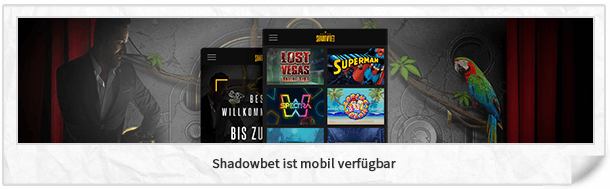 Shadowbet Casino mobile App