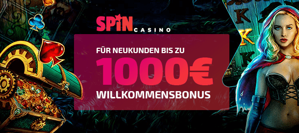 Spin Casino Bonus für Neukunden