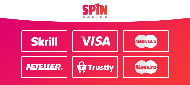 Spin Casino Zahlungsarten