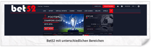 Bet-52 Website