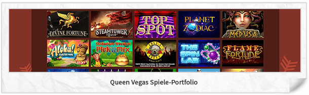 Queen Vegas Casinospiele