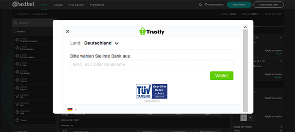 FastBet Zahlungen 