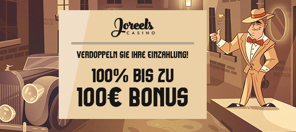 Joreels Casino Bonus 1