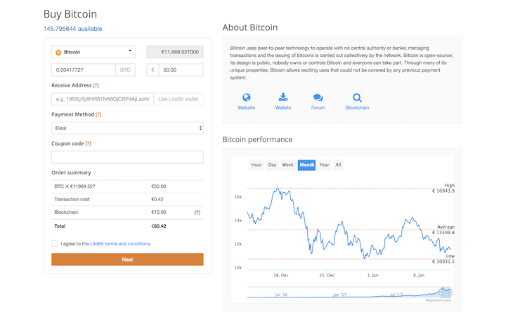 LiteBit.eu Bitcoins kaufen