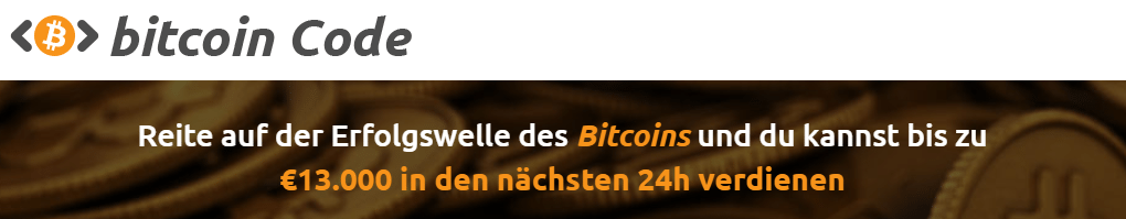 Bitcoin Code Webseite