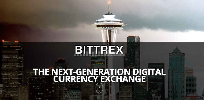 Bittrex Internetauftritt