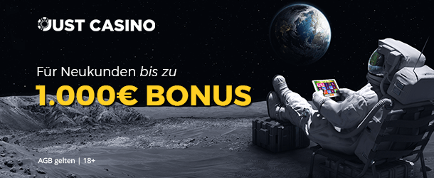 Justcasino Bonus