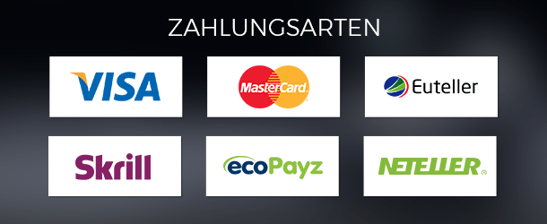 Justcasino Zahlungsmethoden