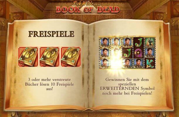 Book of Dead Freispiele