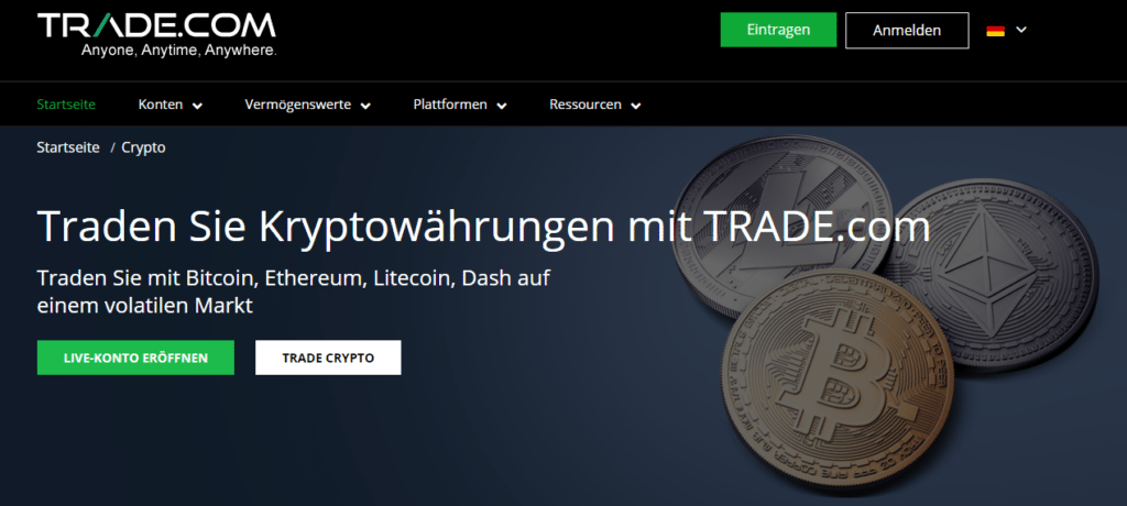 Trade.com Kryptowährung