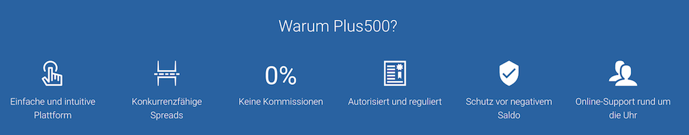 Plus500 Vorteile