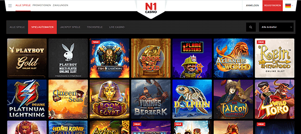 N1 Casino Spiele