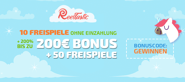 Reeltastic Casino Neukundenbonus 2