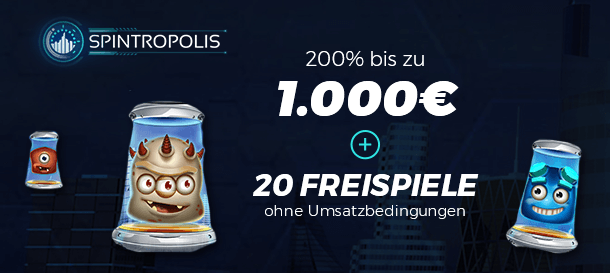 Spintropolis Casino Neukundenbonus 2