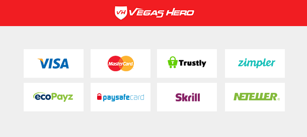 Vegas Hero Casino Zahlungsmethoden