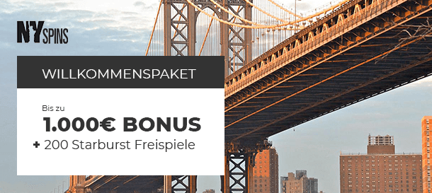 NYspins Bonusangebot 2