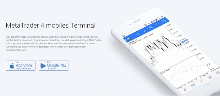 RoboForex MT4 app