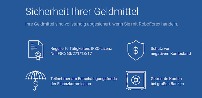 RoboForex Regulierung