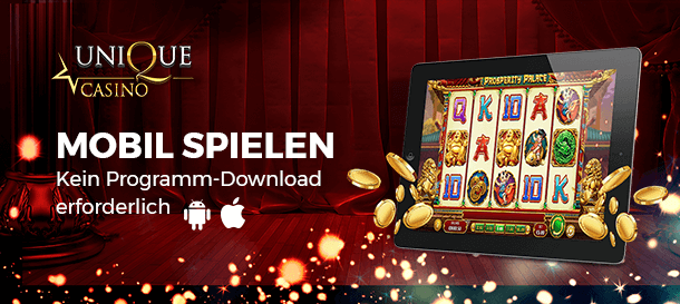 Unique Casino Mobile Casino App