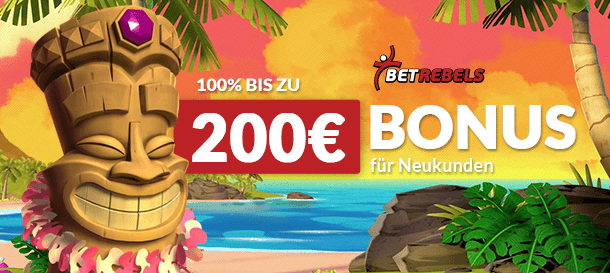 BetRebels Casino Neukundenbonus