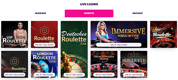 Frank und Fred Casino Live Casino