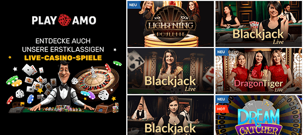 PlayAmp Casino Live Casino