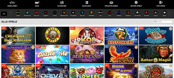 PlayAmo Casino Spiele / Slots