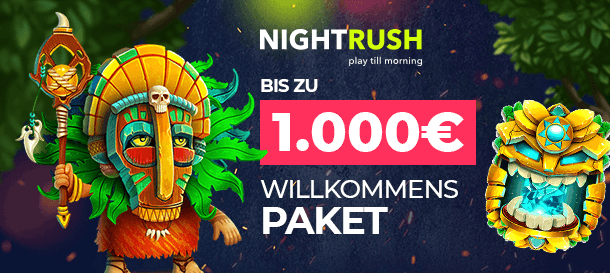  NightRush Casino Bonus