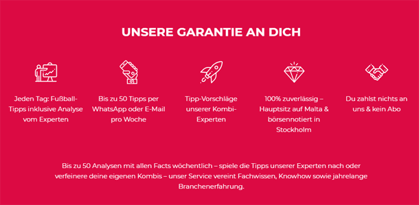 Tippinsider Garantie