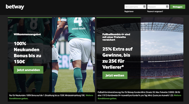 betway Bonus
