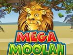 Mega Moolah Logo des Spiels 